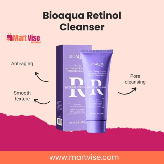 BIOAQUA Retinol Cleanser β Anti-Aging & Skin Tightening Facial Cleanser