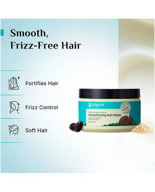 Pilgrim Amazonian Patua & Keratin Strengthening Hair Mask - 200 g