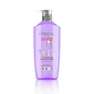 L'Oreal Paris Hyaluron Moisture 72Hr Filling Shampoo With Hyaluronic Acid, For Frizz-Free, Hydrated And Bouncy Hair Full Of L