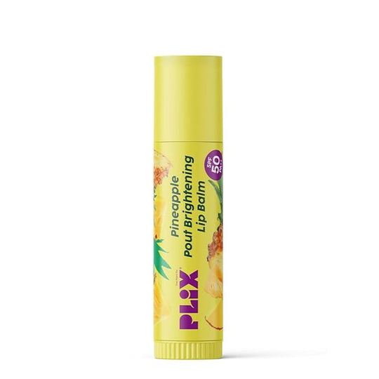 PLIX - THE PLANT FIX Pineapple Brightening Lip Balm with SPF 50 | Kojic Acid & Vitamin C | SPF 50 PA ++ | Fades Pigmenation |