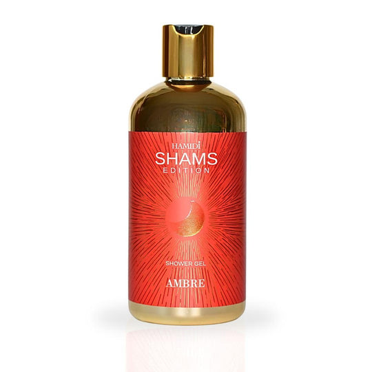 Hamidi Shams Edition Ambre Shower Gel 500ml | Alcohol Free | Men & Women | Sulphate & Paraben Free