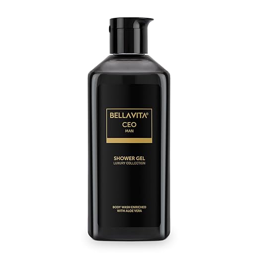 BELLAVITA CEO Man Body Wash 250ml Refreshing Shower Gel for Men | Deep Cleansing, Hydrating and Moisturising Skin with Aloe V