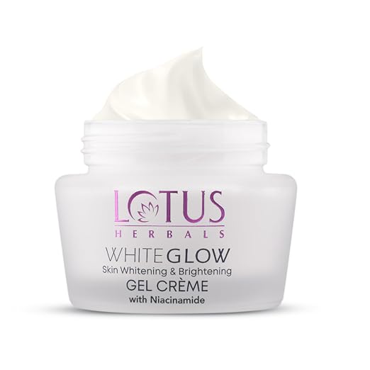 Lotus Herbals WhiteGlow Skin Whitening And Brightening Gel Cream| Hydrates, Removes Dark Spots And Tanning, Gives Radiant Glo