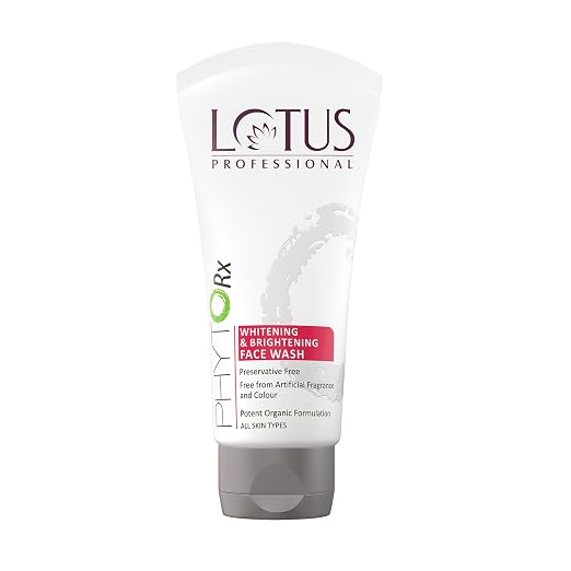 Lotus Professional PhytoRx Whitening Brightening Preservative Free Face Wash | Pore Refining Brightening | Cleanser for Glowi