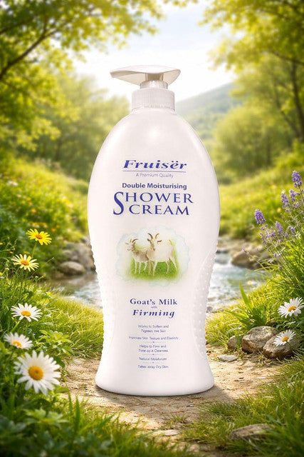 Fruiser Shower Cream Family Size | Hydrating & Nourising Body Wash | Gentle Daily Moisturizing Shower Gel for Dry & Sensitive