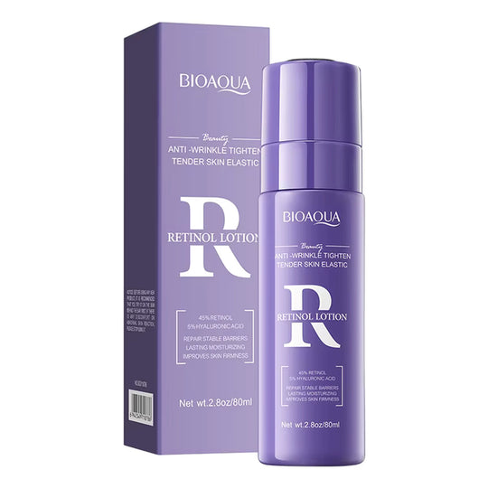 Bioaqua Retinol Lotion anti wrinkle tighten tender skin elastic 80ml