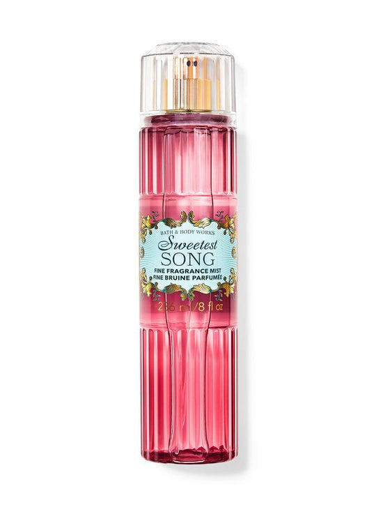 BATH &BODY WORKS SWEETEST SONG BODY MIST 75ML