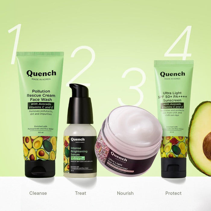 QUENCH AVOCADO SPF50+ SUNSCREEN GEL 50ML