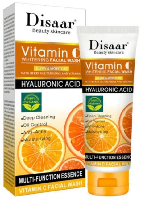 Disaar Vitamin c hyaluronic acid whitening face wash Face Wash (100 ml)