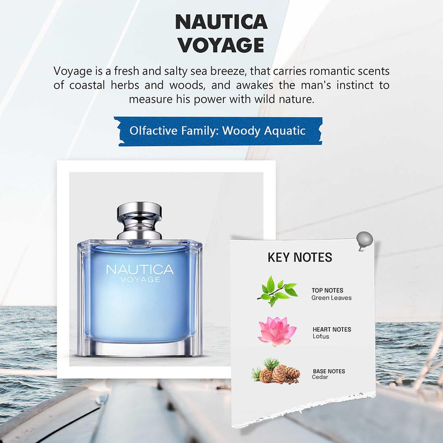 NAUTICA VOYAGE PERFUME 100ML(042200)