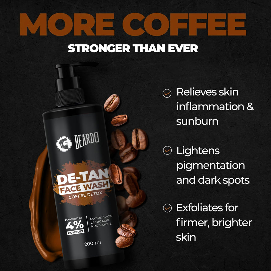 BEARDO DE TAN FACE WASH 100ML