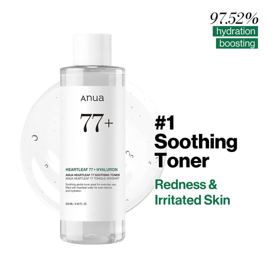 ANUA HEARTLEAF 77% SOOTHING TONER 250ML