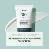ANUA HEART LEAF SILKY MOISTURE SUN CREAM 50ML(BM950750)