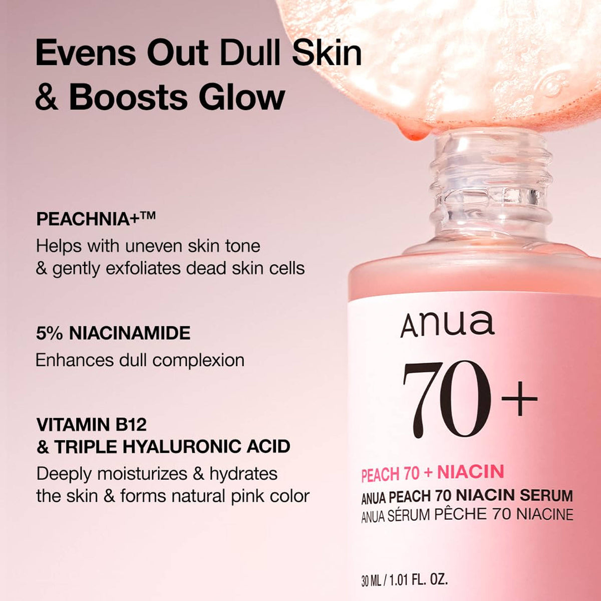 ANUA PEACH 70 NIACIN SERAUM 30ML