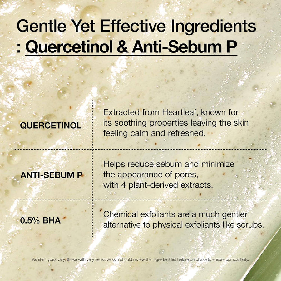 ANUA HEARTLEAF + BHA CLEASING FOAM 150ML