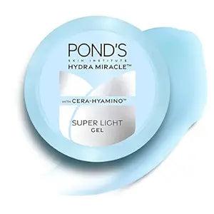 Pond's Super Light Gel Oil Free Face Moisturizer 200 g | With Cera-Hyamino for Ultimate Soft Smooth Skin - Daily Use