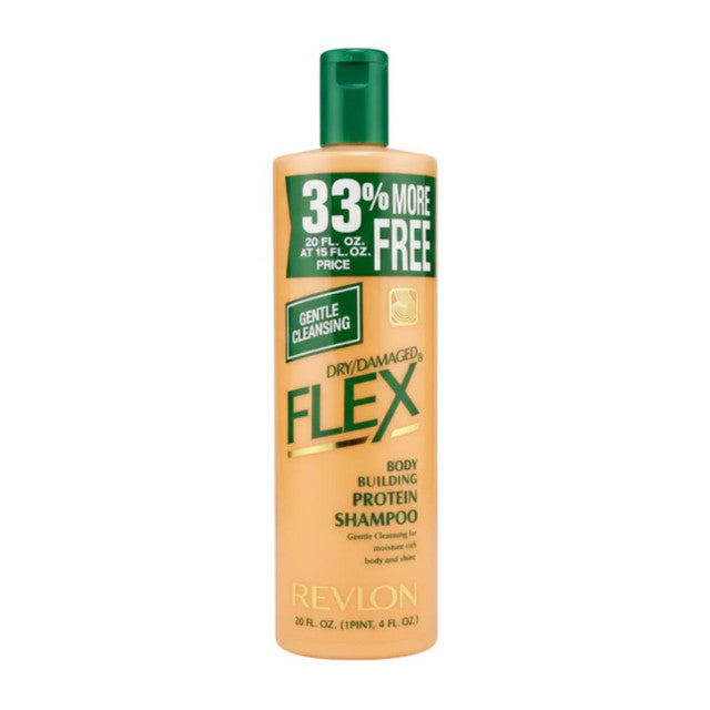 Revlon Protein Shampoo for Dry & Damaged Hair – Moisturising, Anti-Breakage Formula with Protein for Smooth, Shiny & Healthy 