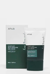 ANUA Sunscreen - SPF 50 PA+++ Sun Cream with Heartleaf & Hyaluronic Acid | SPF 50+ Moisture Formula (50 ml)