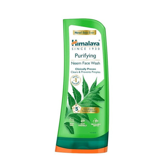 Himalaya Purifying Neem Face Wash|Clinically proven to fight against acne and pimples|Gently cleanses|100% naturally derived 