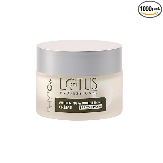 Lotus Professional PHYTORx WHITENING & BRIGHTENING CREAM SPF 25 | PA+++ | Radiant skin | Even skin tone | Pigmentation | Para