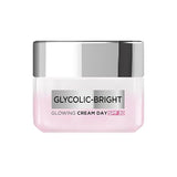 L'Oreal Paris Glycolic Bright Glowing Day Cream, Overnight Brightening Cream, Glycolic Acid in Gel-Like Cream Texture, that V