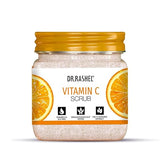 DR.RASHEL Exfoliator For Face & Body (Vitamin C Scrub, 380 ML) | All Skin |Deep Exfoliation | Dead Skin Remover| Tan Removal 