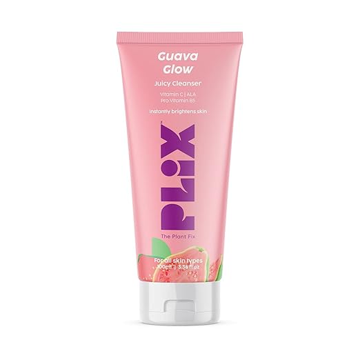 PLIX - THE PLANT FIX Vitamin C Juicy Face Wash (100 ml) Cleanser For Skin Brightening, With Pro Vitamin B5 For Moisturization