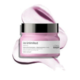 L'Oréal Professionnel Liss Unlimited Mask for Frizzy & Unruly Hair - 250ml | Intensive Smoothing Mask for Frizz-Control | Enr