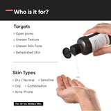 Minimalist Anti Acne PHA 3% Face Toner for Oily Skin | Pore Tightening & Mild Exfoliation For All Skin | Alcohol Free Hydrati