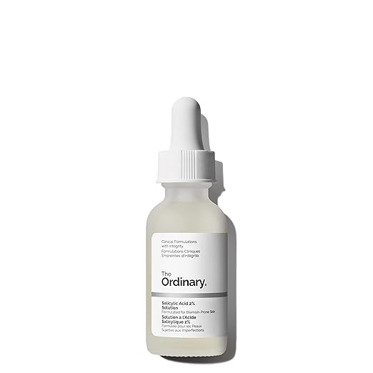 The Ordinary Salicylic Acid 2% Solution, Targeted Serum for Blemish-Prone Skin, 30ml