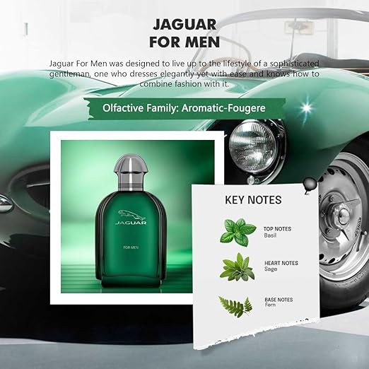 JAGUAR For Men Eau De Toilette - 100Ml