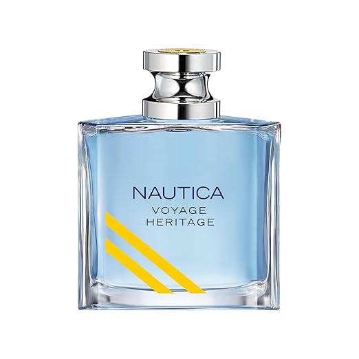 Nautica Voyage Heritage Eau de Toilette for Men | Long Lasting Fresh Woody Aromatic Fragrance | Aromatic Marine Masculine Fra