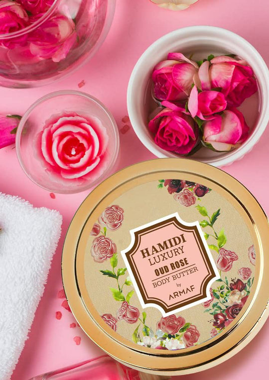 Hamidi Luxury Oud Rose Body Butter