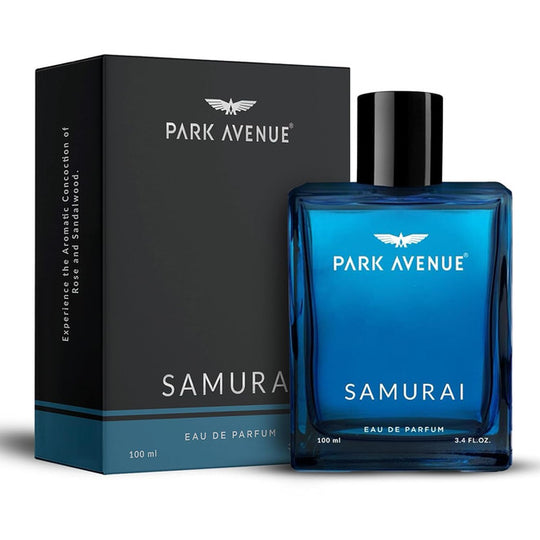 Park Avenue Samurai, Eau De Parfum Men, 100ml | Long Lasting Perfume Spray For Men | Premium Luxury Fragrance Scent Aromatic 