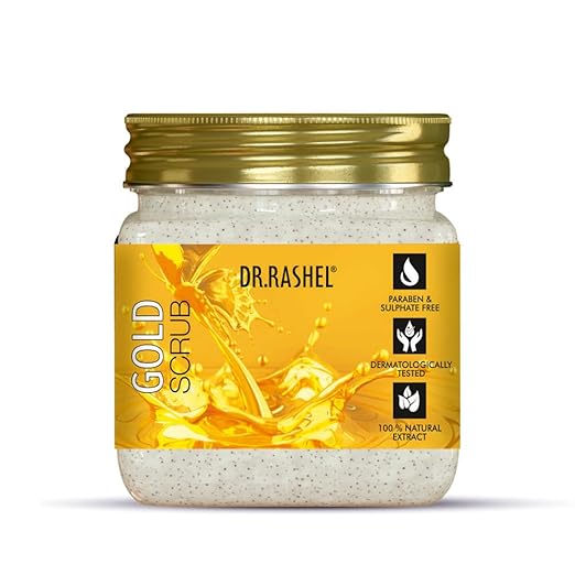 DR.RASHEL Exfoliator For Face & Body (380 ML) | All Skin |Cleanser For Deep Exfoliation | Dead Skin Remover | Tan Removal | Blackhead Remover | Face Scrub | Body Scrub