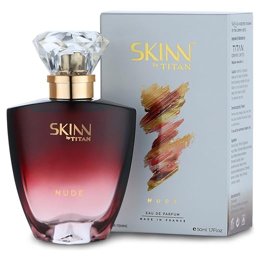 Skinn by Titan Nude Long Lasting Everyday Eau De Parfum for Women - 50 mL | Women's Fragrance | For Daily Use | Premium Fragr