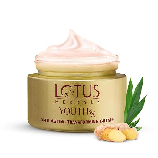 Lotus Herbals YouthRx Anti Ageing Transforming Face Cream SPF 25 and PA+++ | Reduce Dark Spots and Blemishes | Preservative F