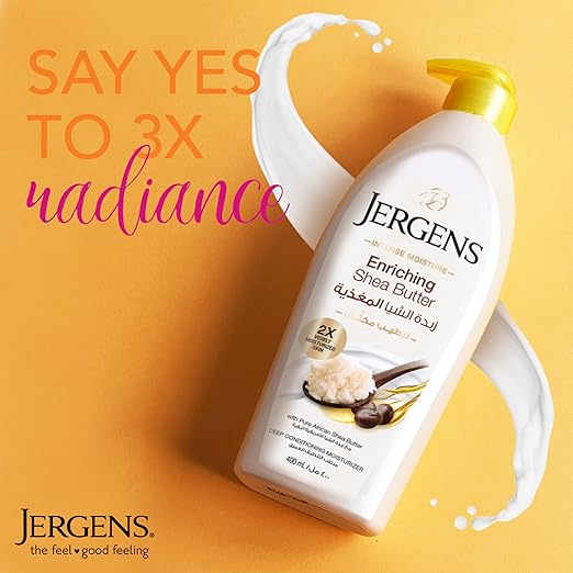 Jergens Lotion - Shea Butter, 400 ml