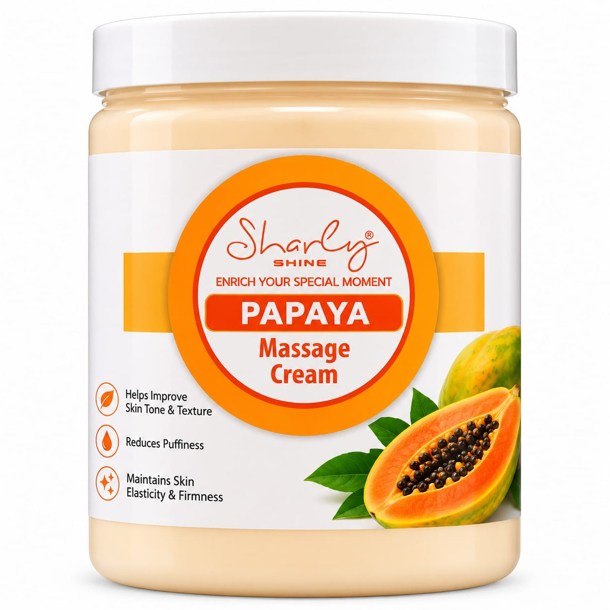 Sharly Shine Papaya Massage Cream 900g