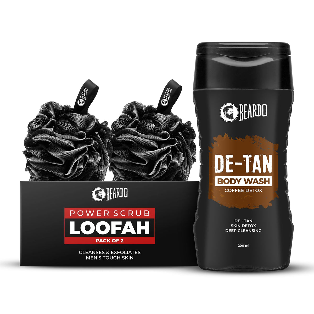 BEARDO DE-TAN BODY WASH 200ML