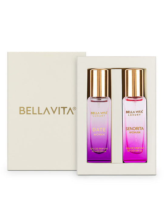 BELLAVITA PERFUME DATE WOMEN/SENORITA  COMBO 20*2