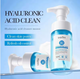 SADOER Korean Skincare Rich Daily Deep Cleansing Bubbles 8D Hyaluronic Aacid Mousse Cleanser for Men and Women