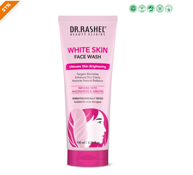 Dr. RASHEL White Skin Face Wash - 100 ml