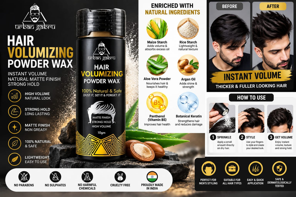 UrbanGabru Hair Volumizing Powder Wax 10g