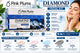 Pink Plums Diamond Polishing & Brightening Facial Kit 55g