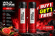 Wild Stone Red Body Deodorant 225ml | Buy 1 Get 1 Free