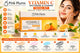 Pink Plums Vitamin C Whitening & Shining Facial Kit 55g