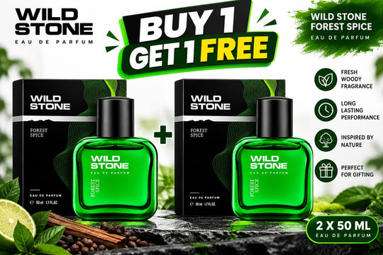 Wild Stone Forest Spice Eau de Parfum 50ml | Buy 1 Get 1 Free