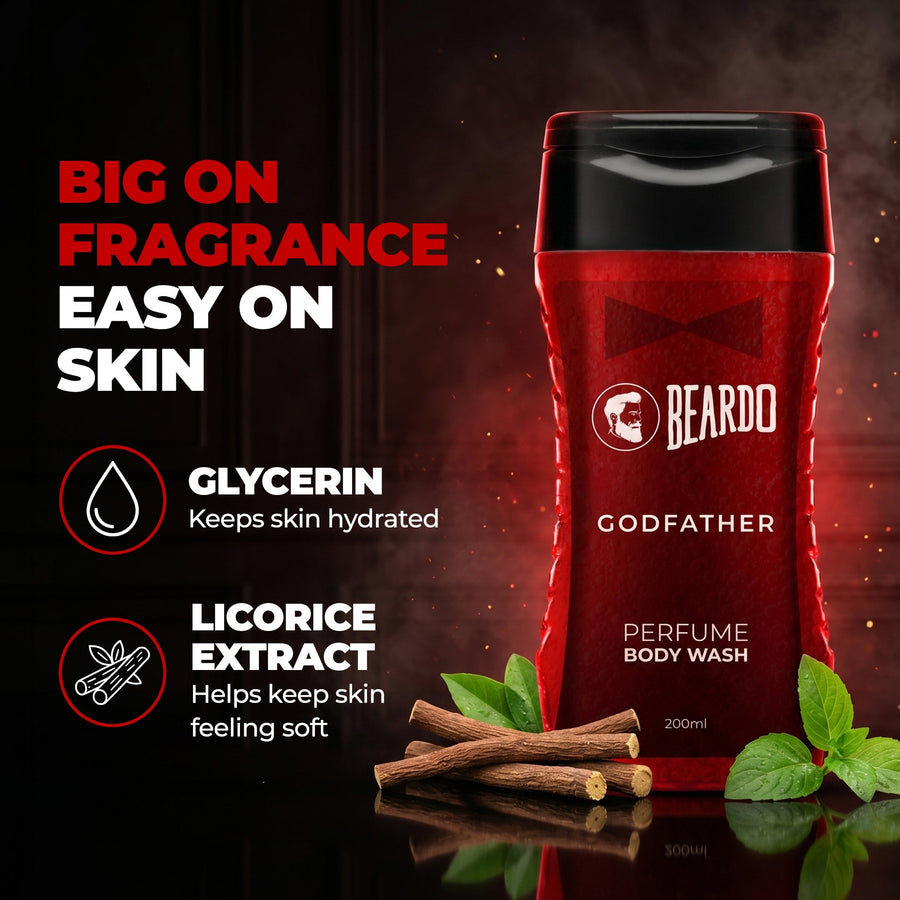 BEARDO GOD FATHER BODY WASH 200ML