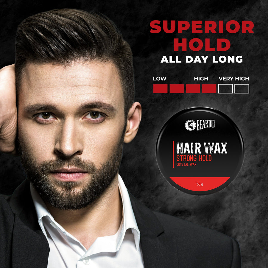 BEARDO HAIR WAX STRONG HOLD 50G
